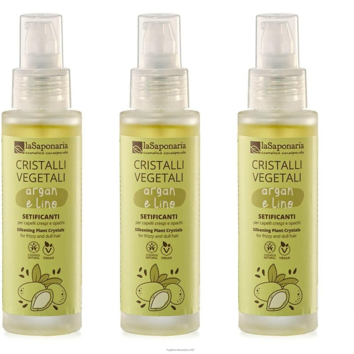 Cerca Offerte di la saponaria cristalli vegetali argan e lino 3x50 ml e acquista online