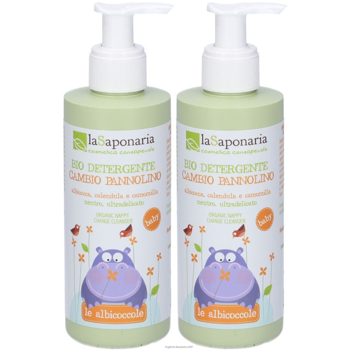 Cerca Offerte di la saponaria detergente cambio pannolino set da 2 2x190 ml gel deterge e acquista online