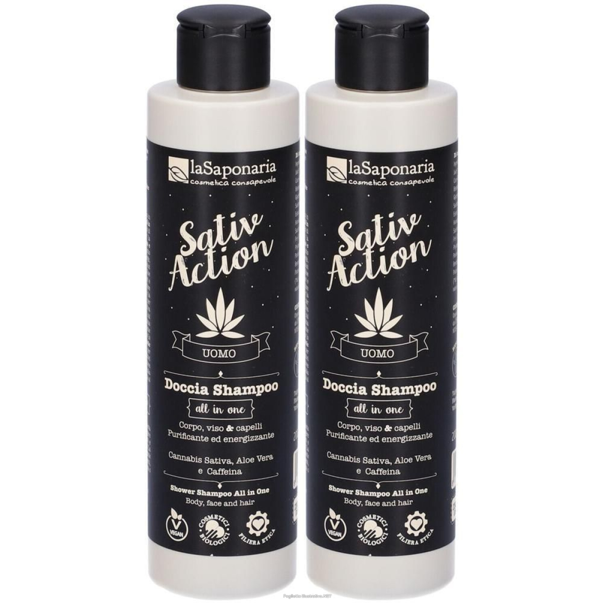 Cerca Offerte di la saponaria doccia shampoo all in one 2x200 ml e acquista online