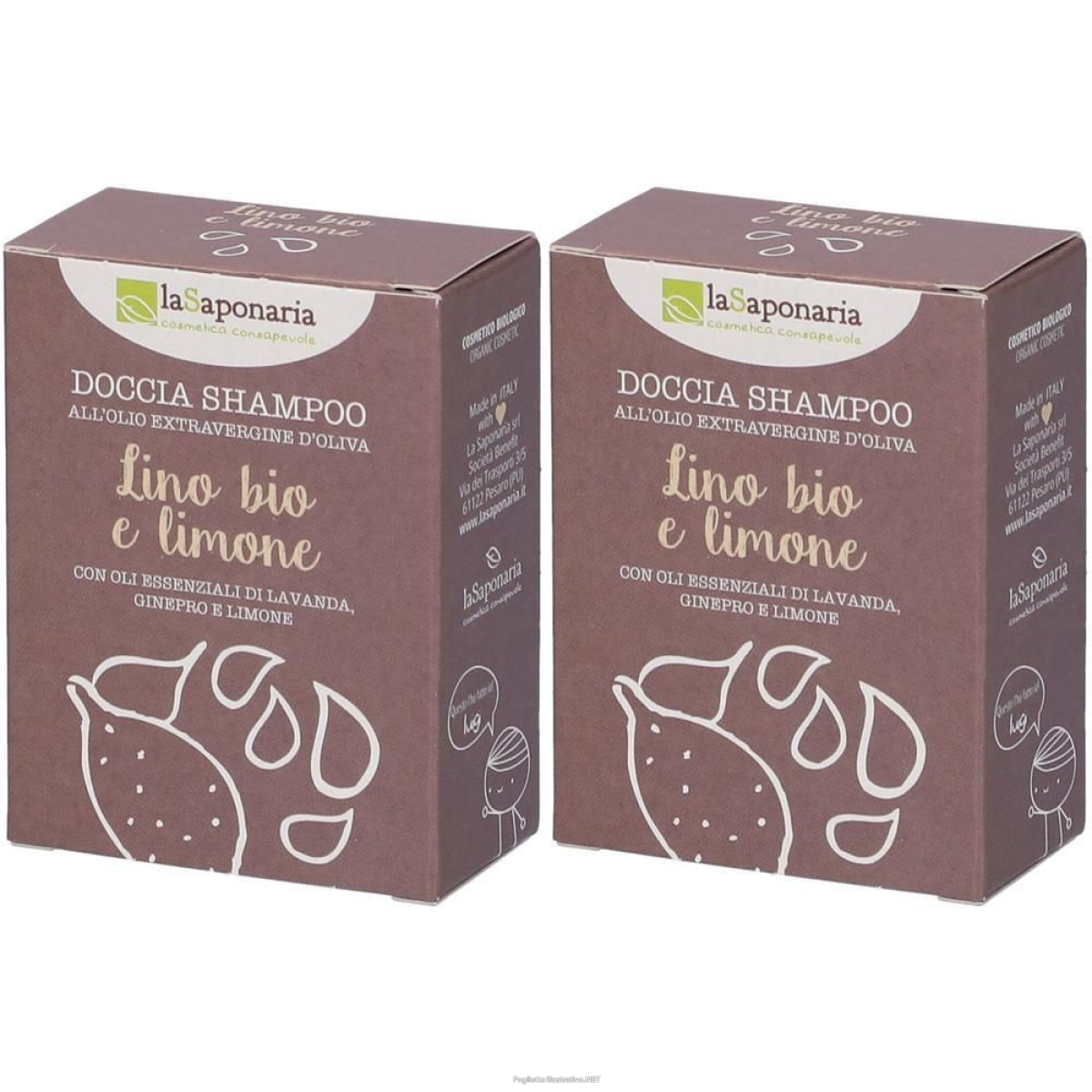 Cerca Offerte di la saponaria doccia shampoo solido ai semi di lino 2x100 g e acquista online