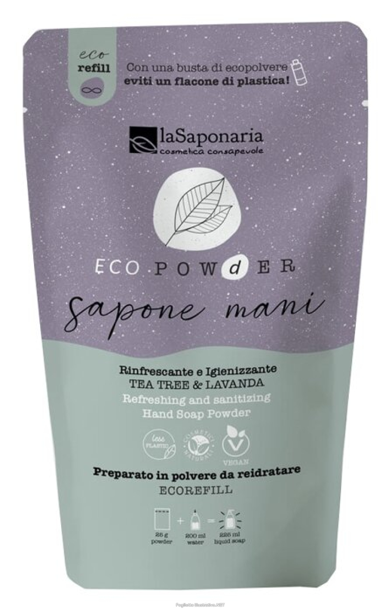 Cerca Offerte di la saponaria - ecopowder mani tea tree e lavanda confezione 25 gr e acquista online