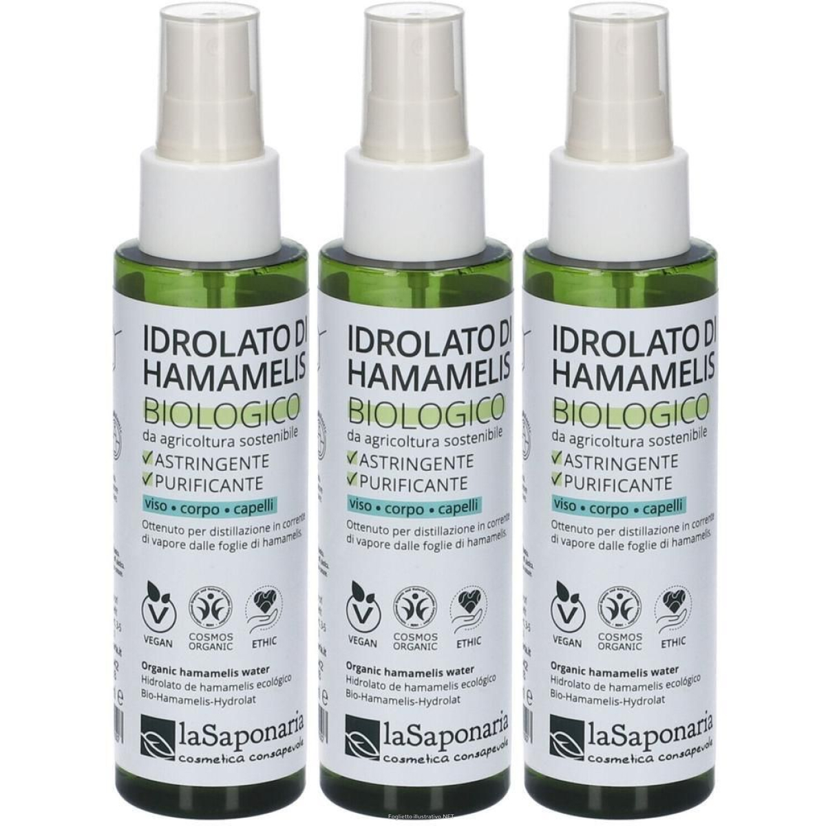 Cerca Offerte di la saponaria idrolato di hamamelis bio 3x100 ml e acquista online