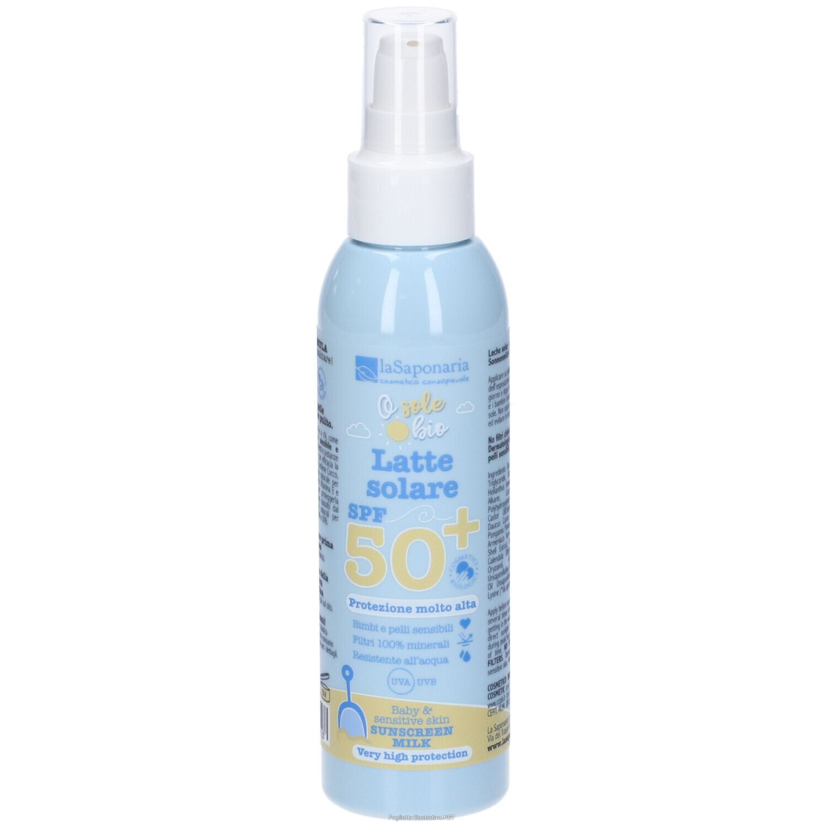 Cerca Offerte di la saponaria - latte solare spf 50+ bambini e pelli sensibili confezione 125 ml e acquista online