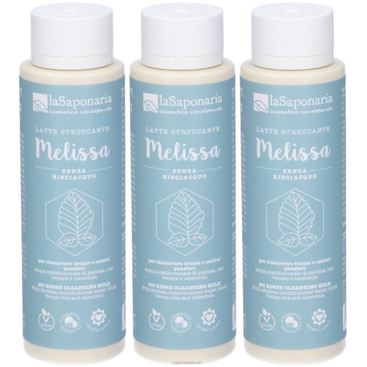 Cerca Offerte di la saponaria latte struccante melissa 3x150 g e acquista online