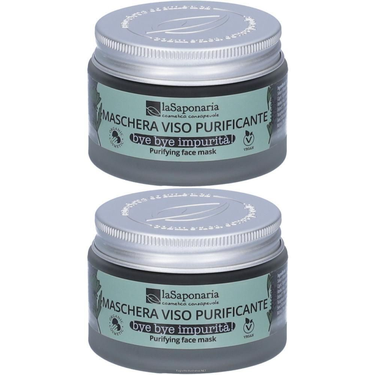 Cerca Offerte di la saponaria maschera viso purificante 2x50 ml e acquista online