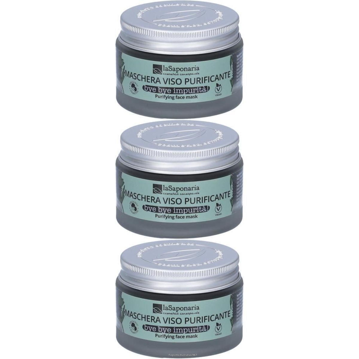 Cerca Offerte di la saponaria maschera viso purificante 3x50 ml e acquista online