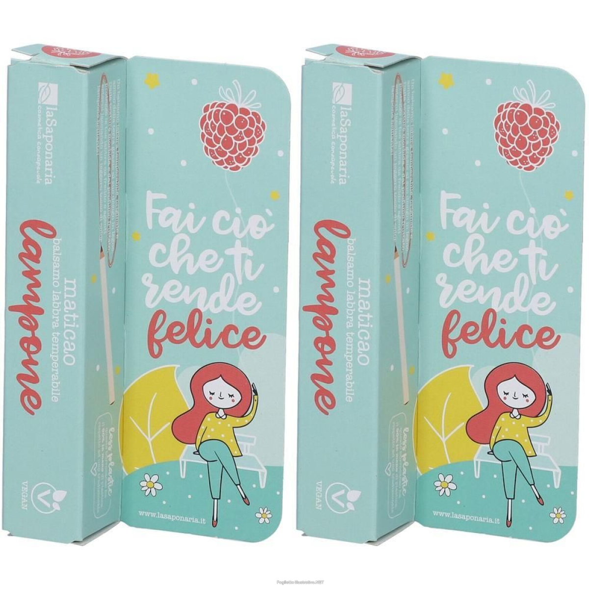 Cerca Offerte di la saponaria maticao lampone balsamo labbra temperabile 2x8 g e acquista online