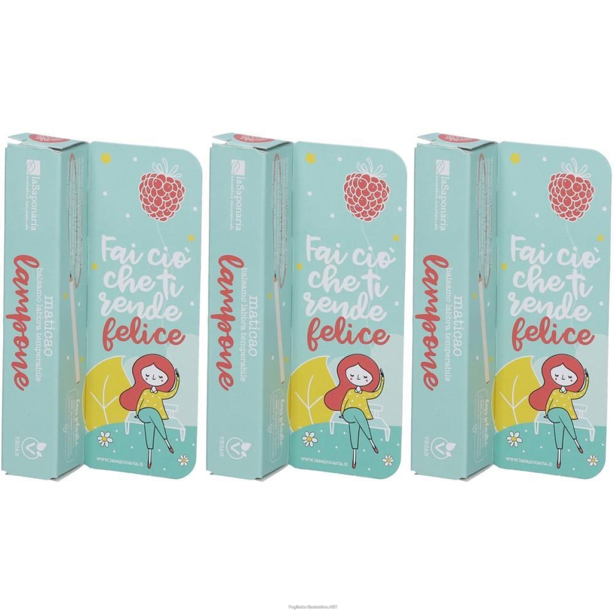 Cerca Offerte di la saponaria maticao lampone balsamo labbra temperabile 3x8 g e acquista online