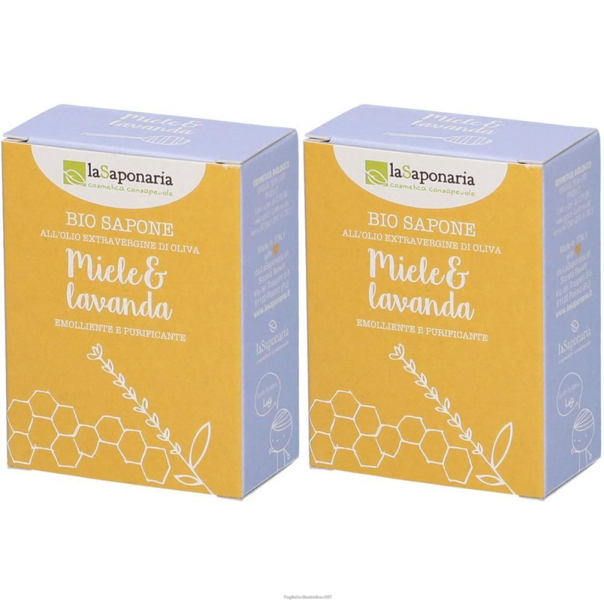 Cerca Offerte di la saponaria miele e lavanda 2x100 g e acquista online