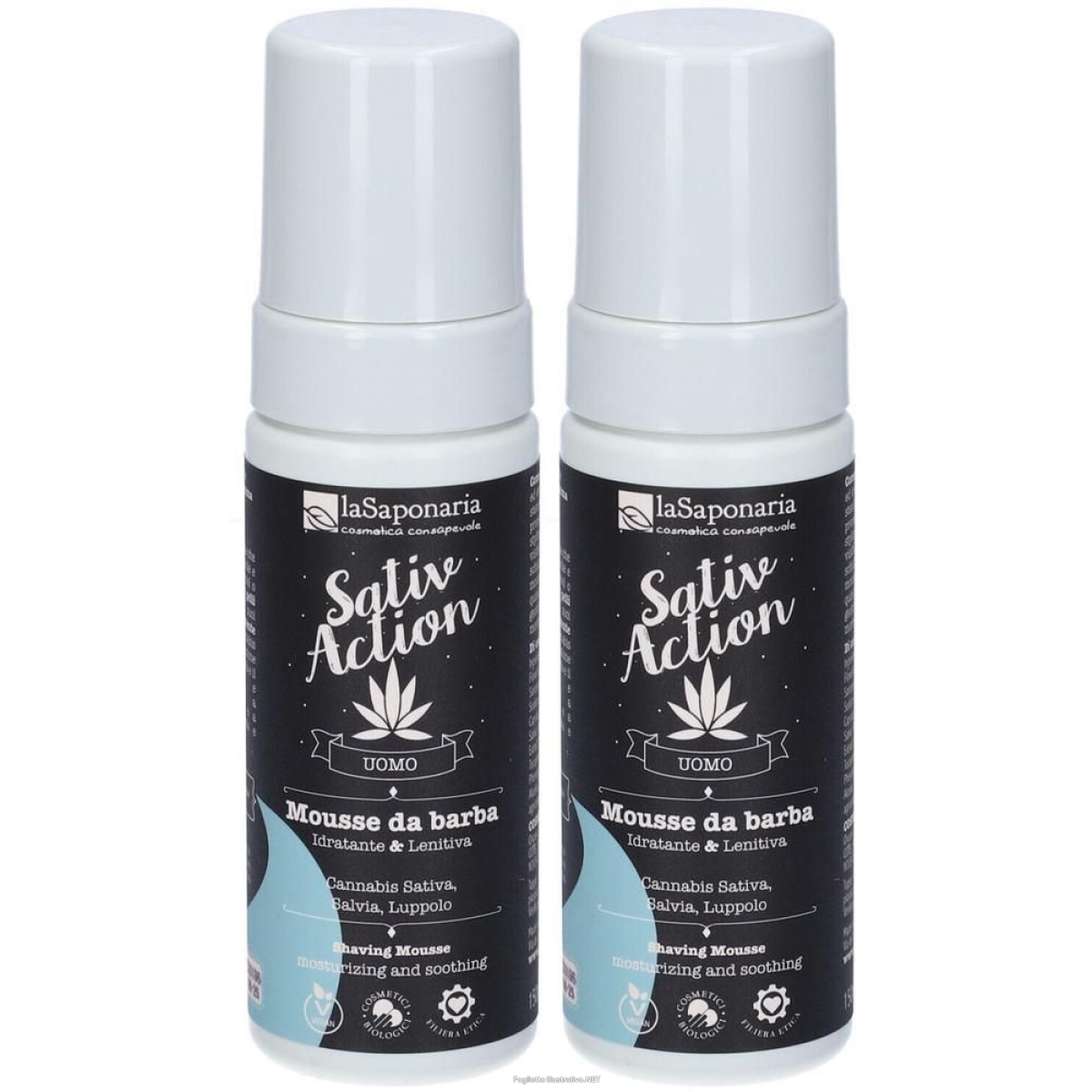 Cerca Offerte di la saponaria mousse dopobarba 2x150 ml e acquista online