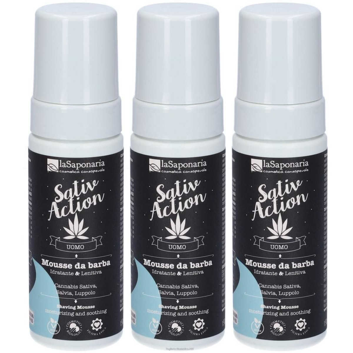 Cerca Offerte di la saponaria mousse dopobarba 3x150 ml e acquista online