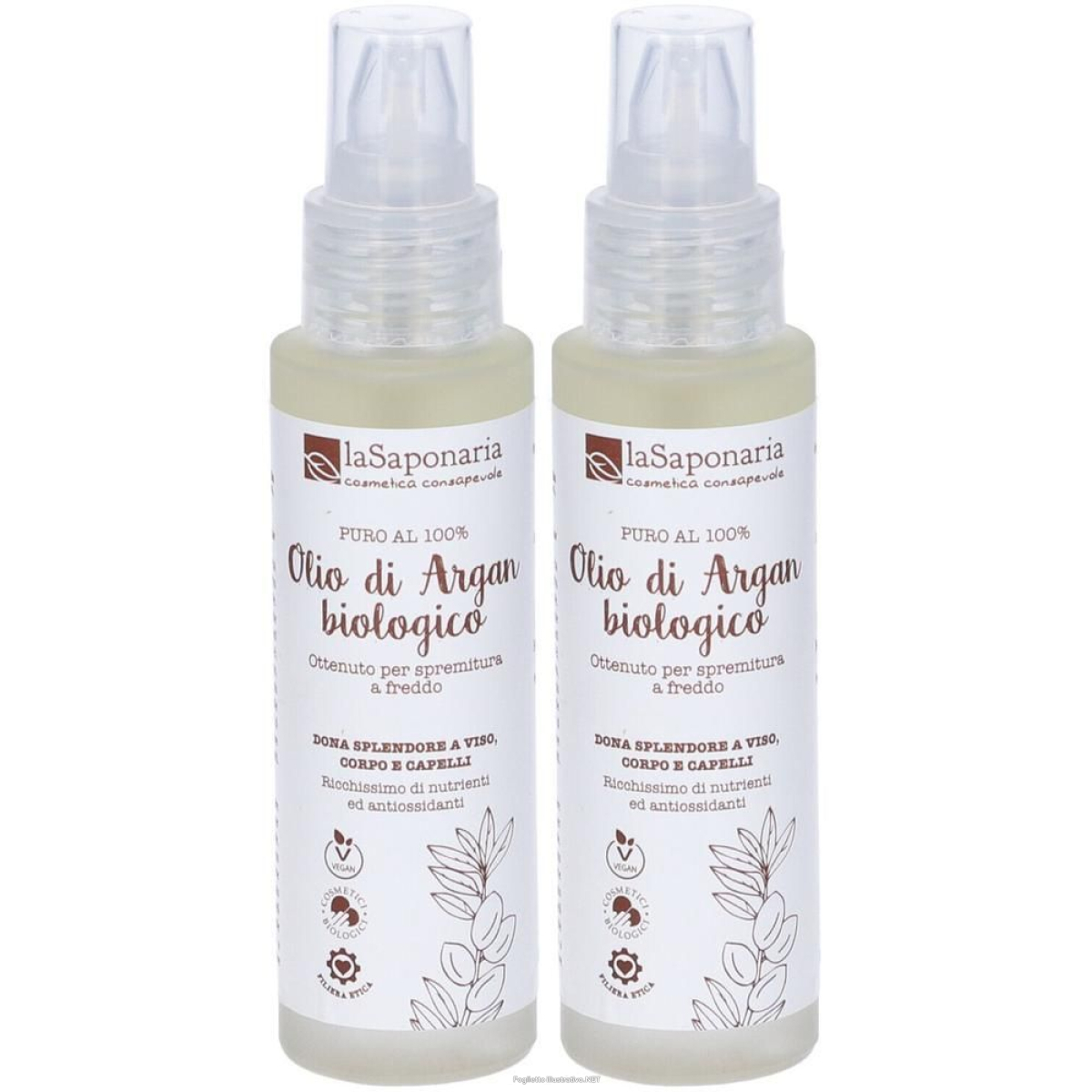Cerca Offerte di la saponaria olio di argan bio 2x50 ml e acquista online