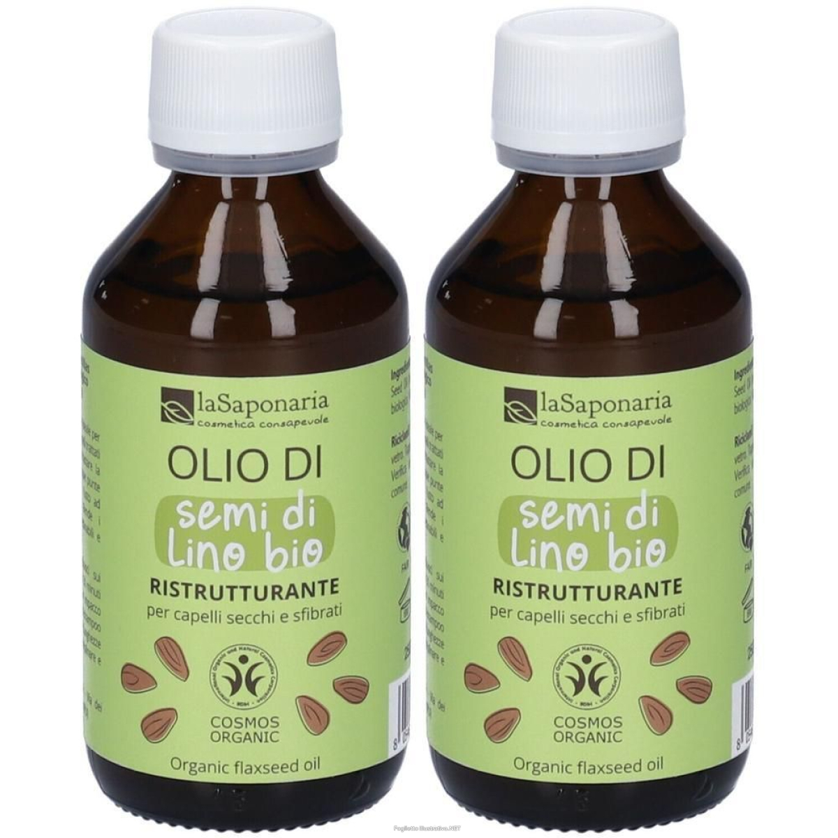Cerca Offerte di la saponaria olio di semi lino bio 2x100 ml e acquista online