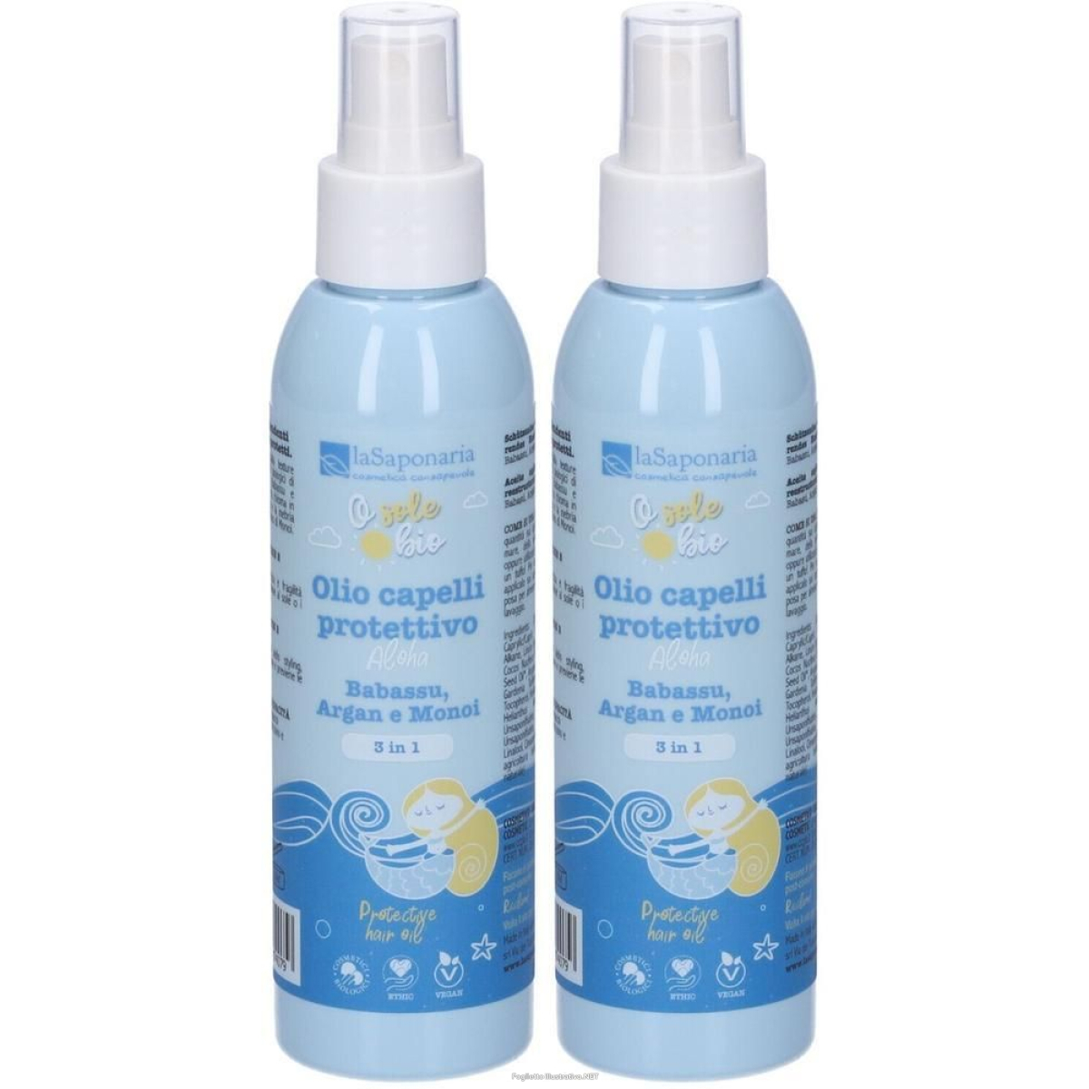 Cerca Offerte di la saponaria olio spray per capelli protettivo 3 in 1 - aloha 2x125 ml e acquista online