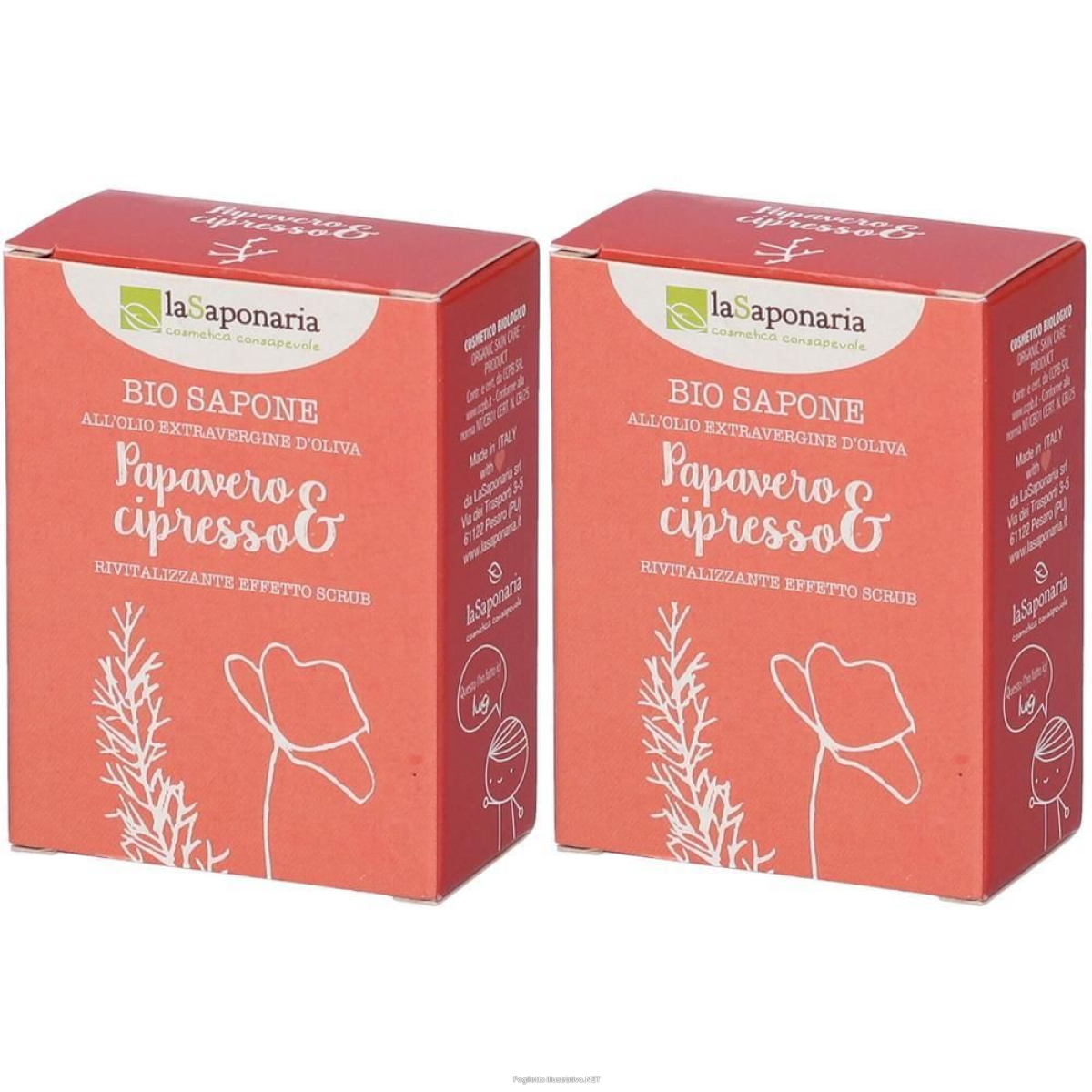 Cerca Offerte di la saponaria papavero e cipresso 2x100 g e acquista online