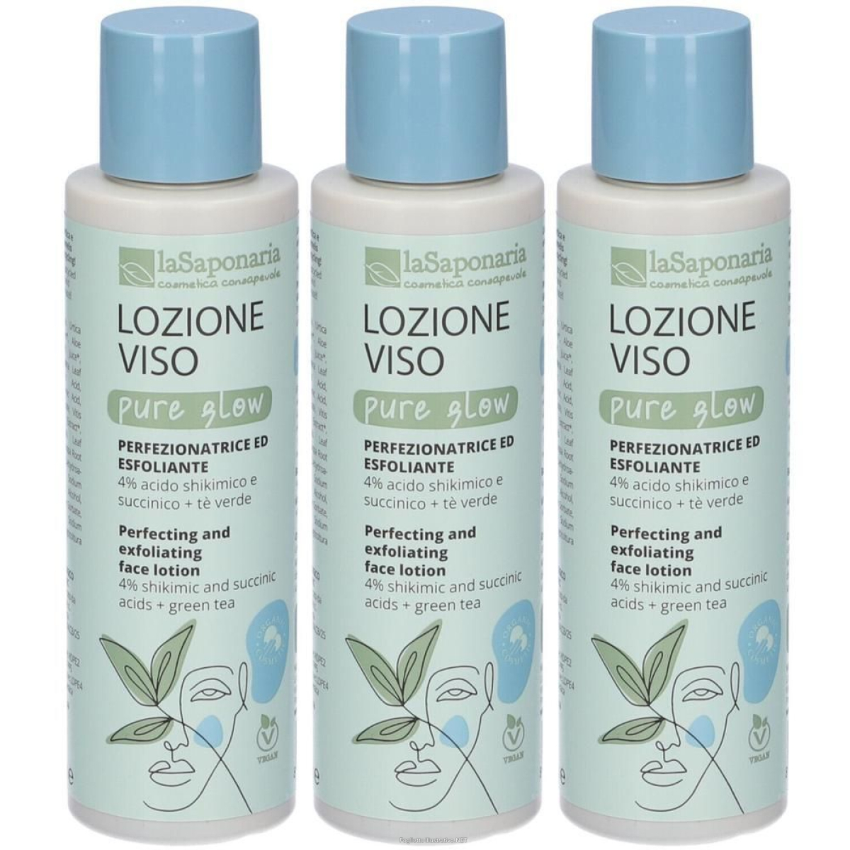Cerca Offerte di la saponaria pure glow 3x150 ml e acquista online