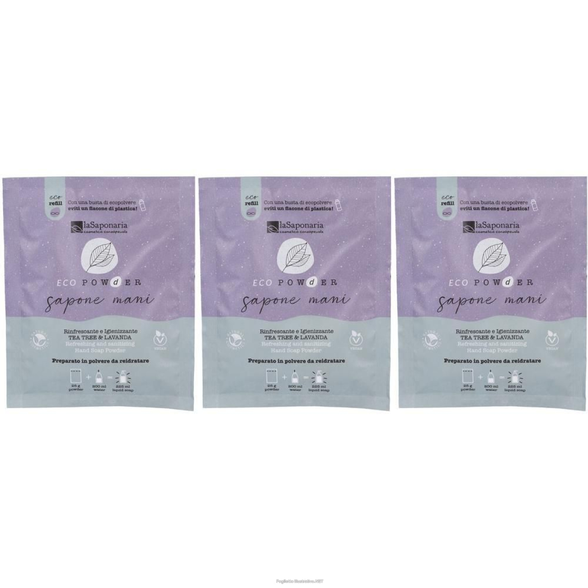 Cerca Offerte di la saponaria sapone mani in polvere igienizzante 25 g e acquista online