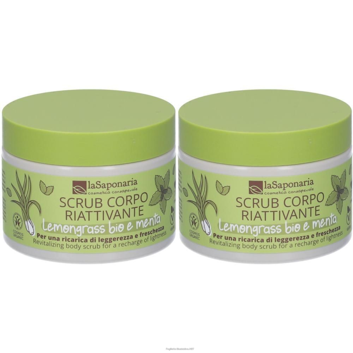 Cerca Offerte di la saponaria scrub lemongrass e menta 2x250 g e acquista online