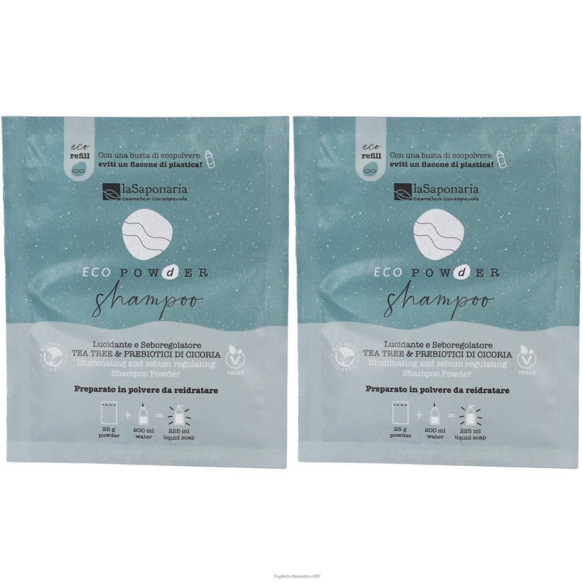 Cerca Offerte di la saponaria shampoo in polvere lucidante e seboregolatore 2x25 g sham e acquista online