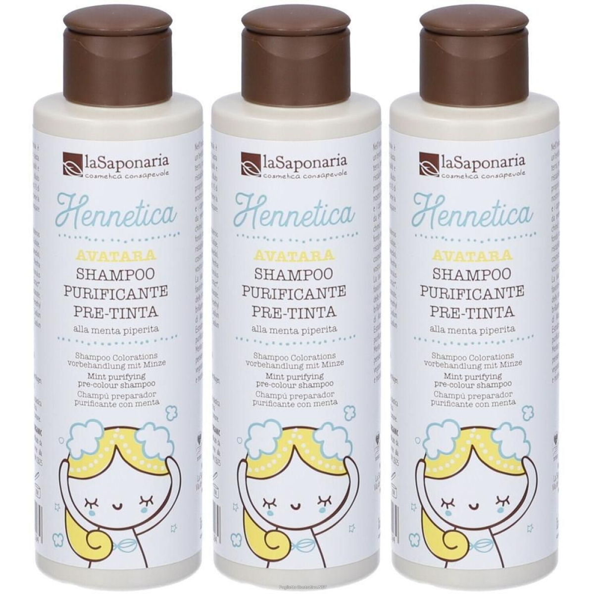 Cerca Offerte di la saponaria shampoo pre tinta avatara 3x150 g e acquista online