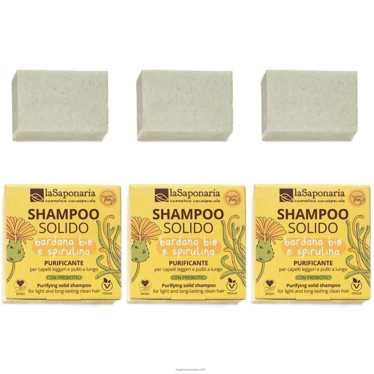 Cerca Offerte di la saponaria shampoo solido purificante antiorfora bardana bio e spiru e acquista online