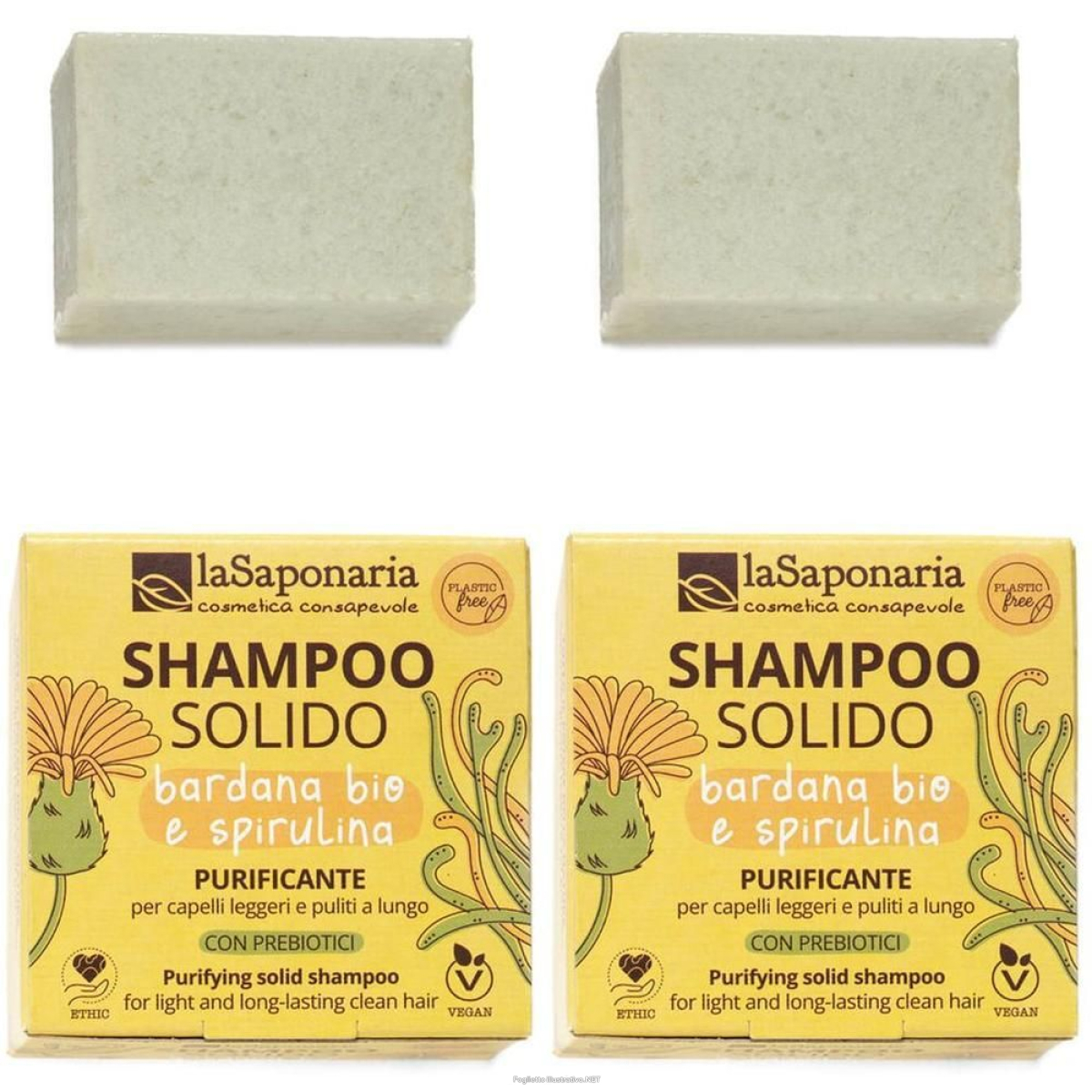 Cerca Offerte di la saponaria shampoo solido purificante antiorfora bardana bio e spiru e acquista online