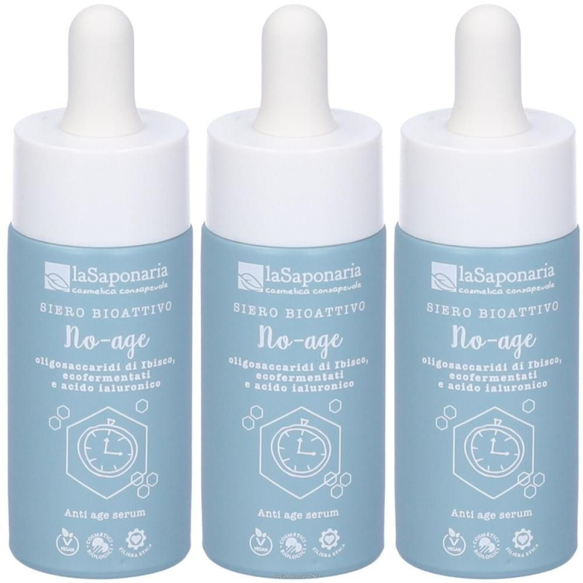 Cerca Offerte di la saponaria siero bioattivo no-age contorno occhi e bocca 3x15 g e acquista online