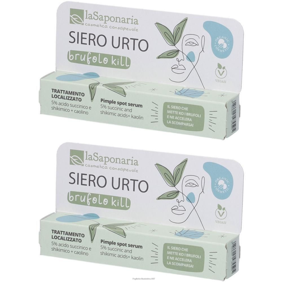 Cerca Offerte di la saponaria siero urto brufolo kill 2x15 ml e acquista online