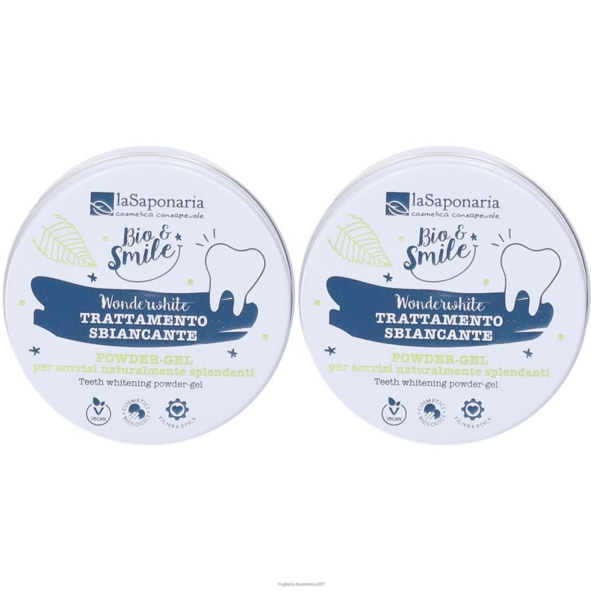 Cerca Offerte di la saponaria trattamento sbiancante wonderwhite 2x50 g e acquista online