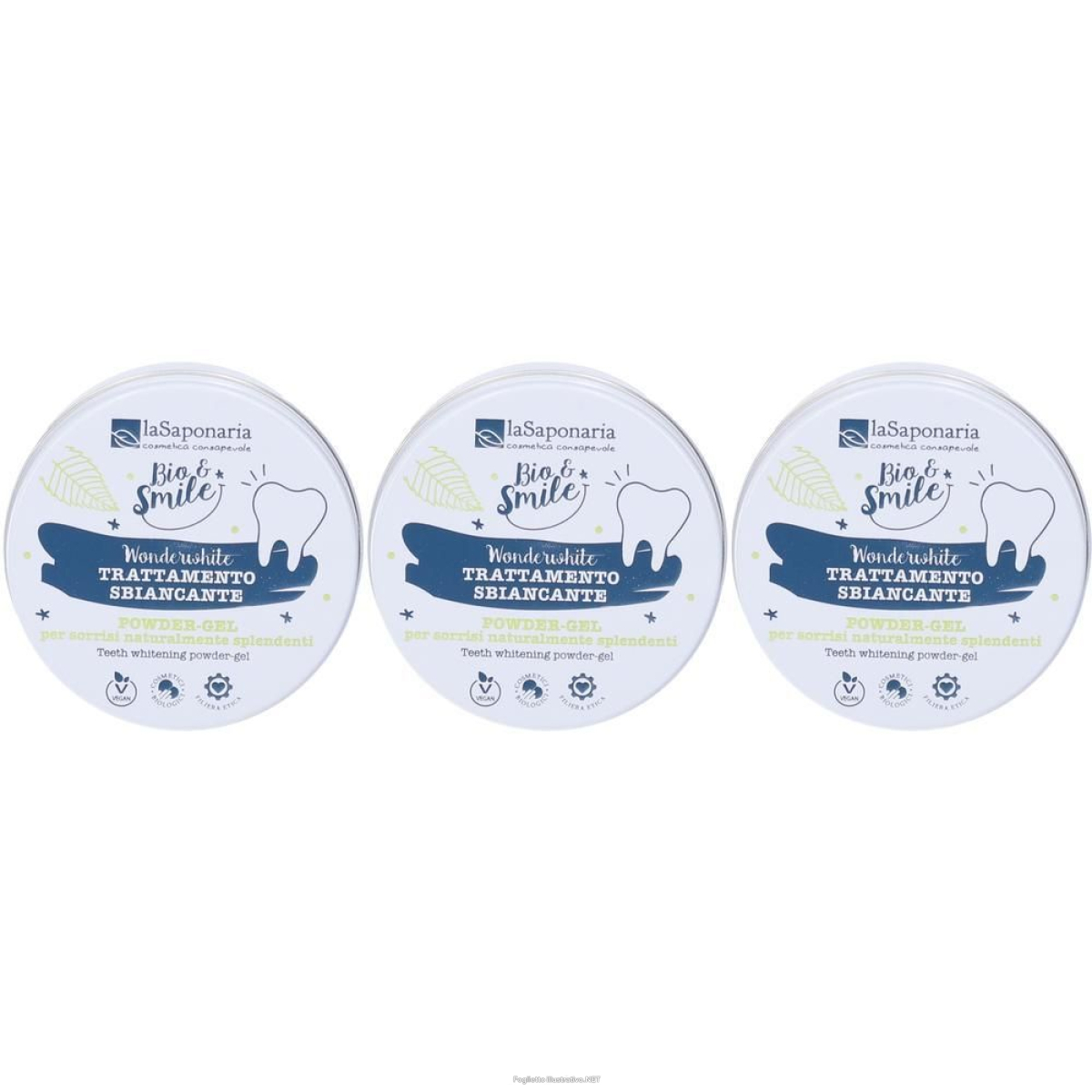 Cerca Offerte di la saponaria trattamento sbiancante wonderwhite 3x50 g e acquista online
