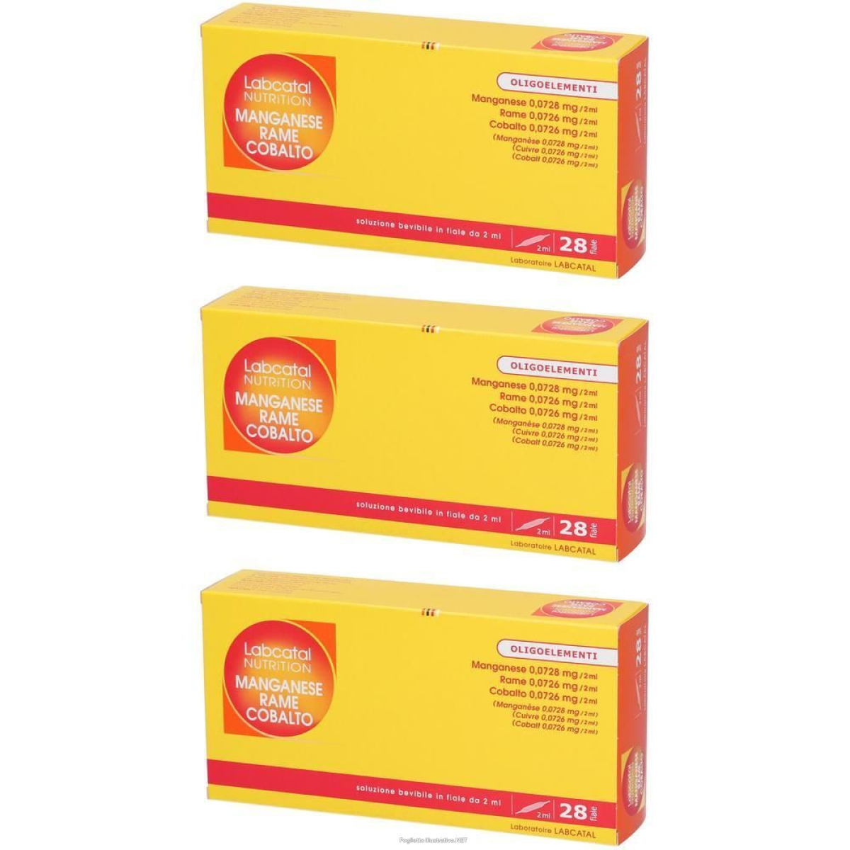 Cerca Offerte di labcatal nutrition manganese rame e cobalto 3x28x2 ml flaconcini bevi e acquista online