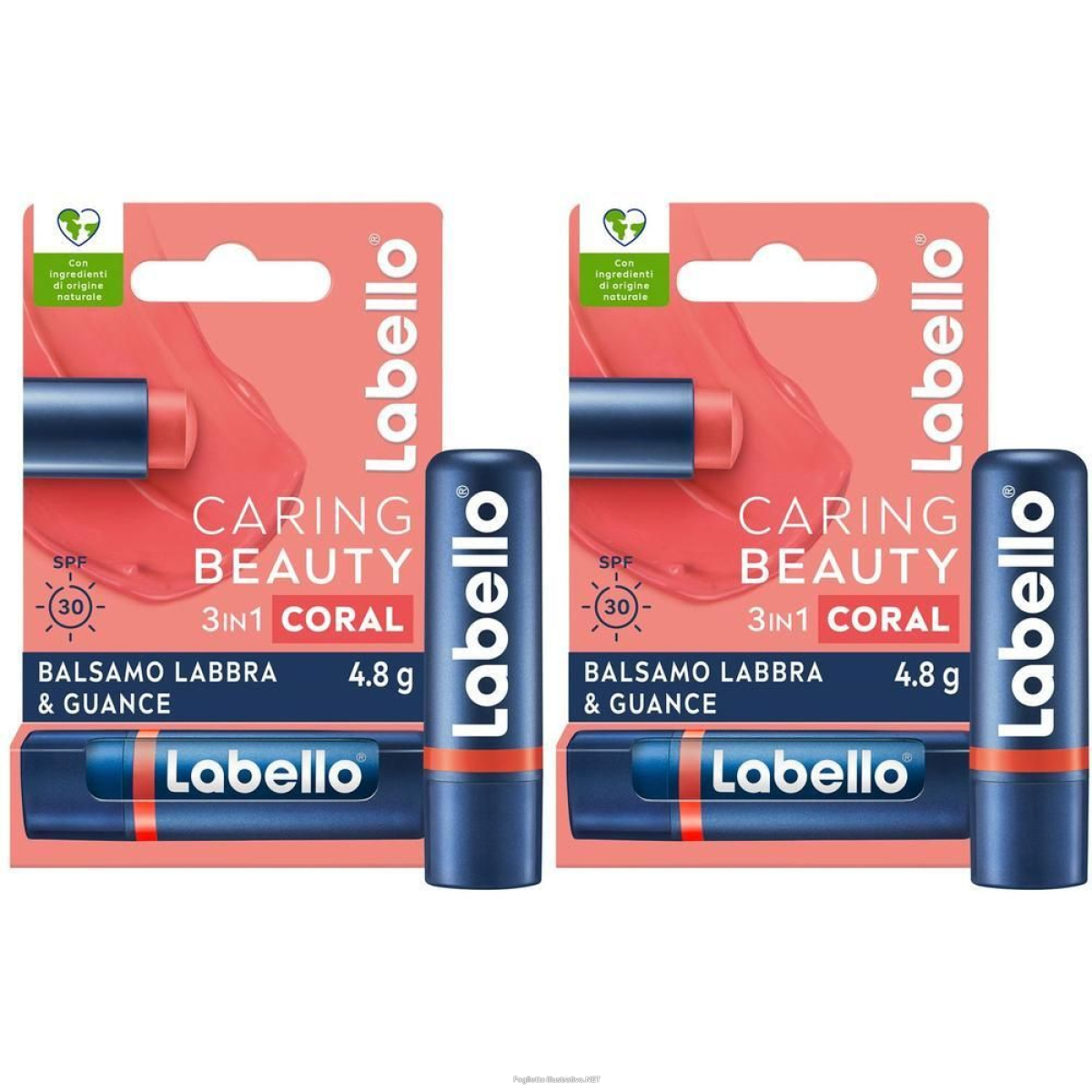 Cerca Offerte di labello caring beauty lip & cheek coral spf30 4.8 g, burrocacao labbra e acquista online