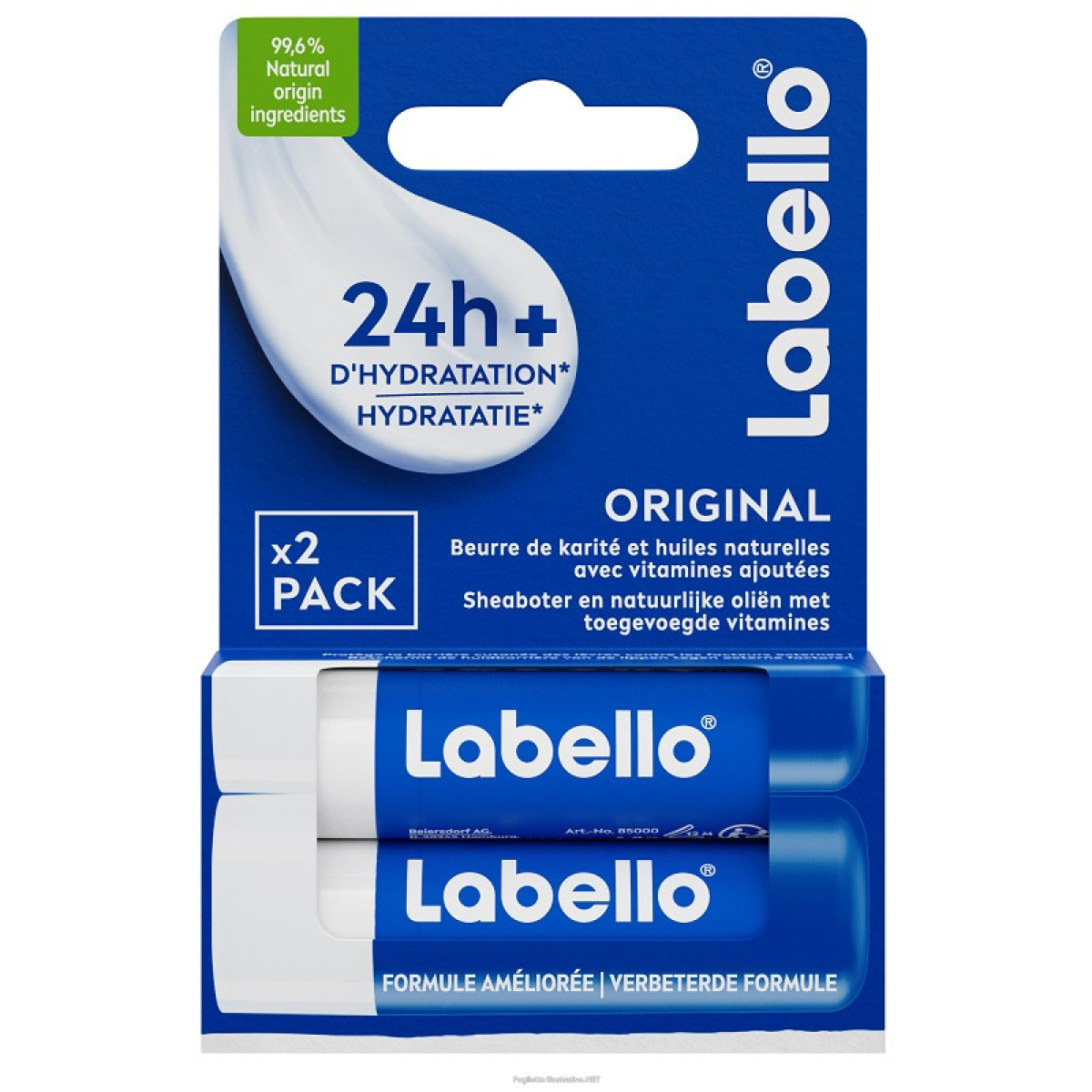 Cerca Offerte di labello classic care duopack balsamo burrocacao classico fondente sulle labbra 2x4,8g e acquista online