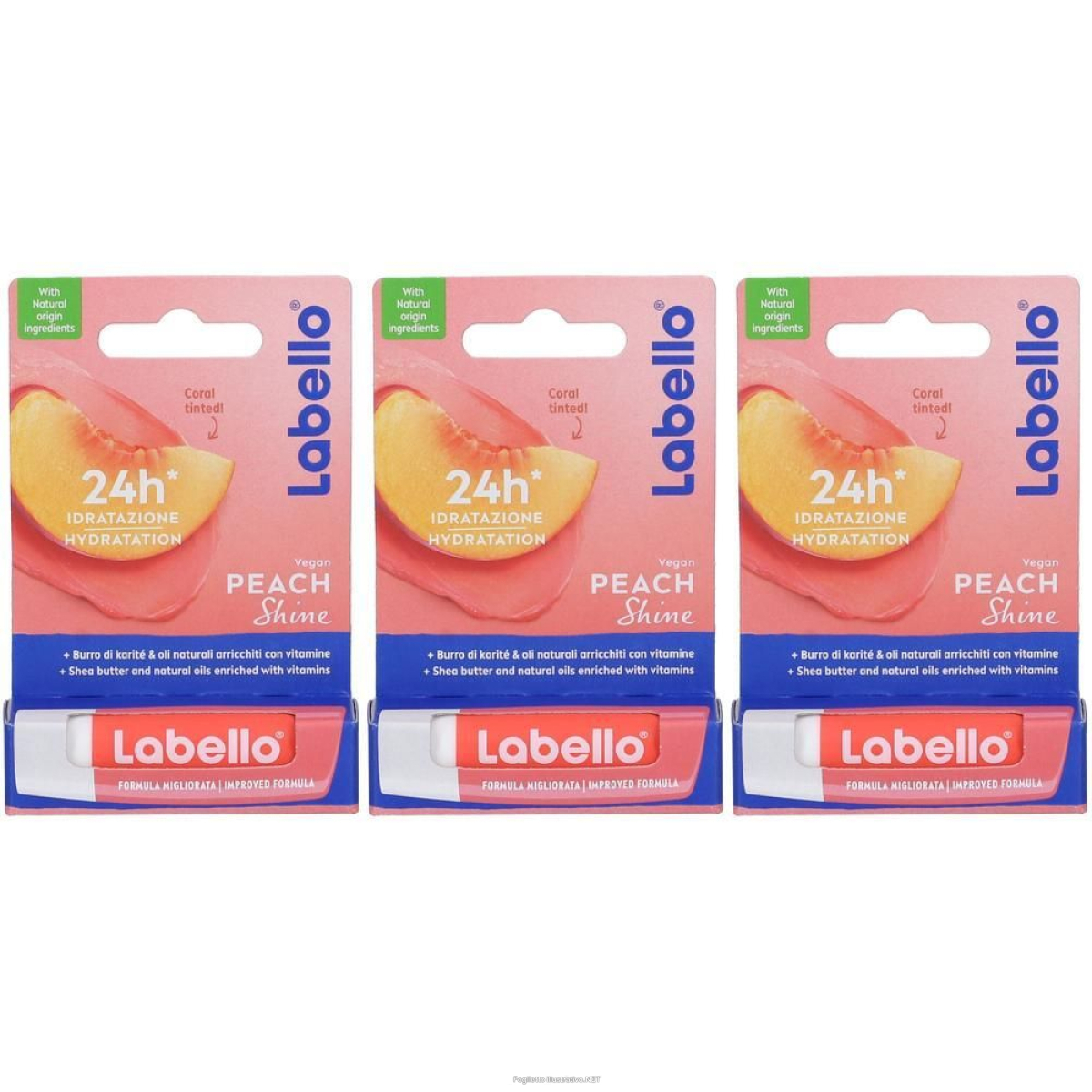 Cerca Offerte di labello peach shine 3x5 g e acquista online