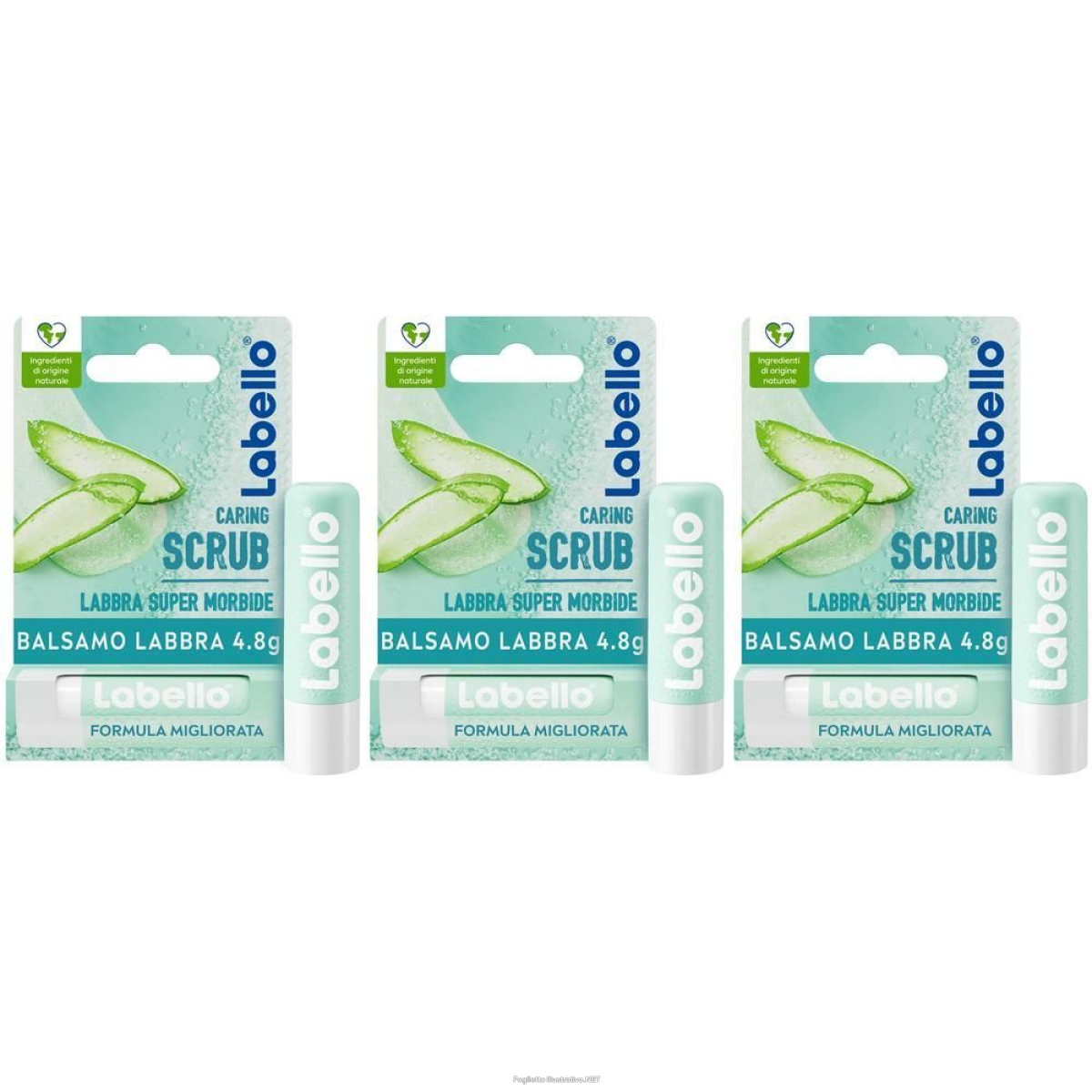 Cerca Offerte di labello scrub idratante aloe vera 4.8 g, balsamo labbra scrub con part e acquista online