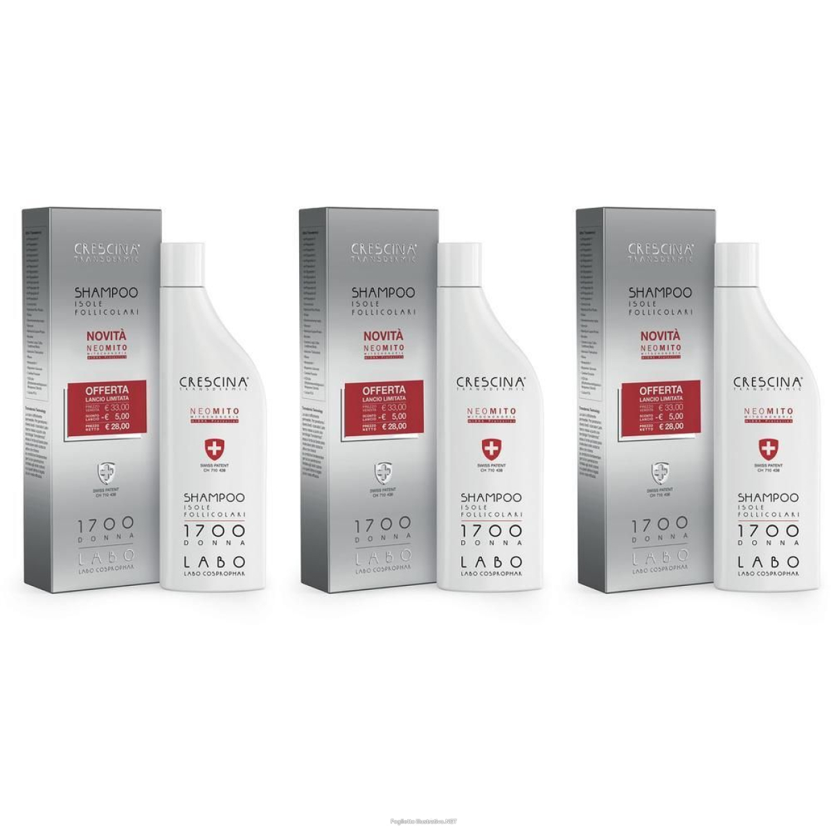 Cerca Offerte di labo crescina transdermic shampoo isole follicolari neo-mito formula 1 e acquista online