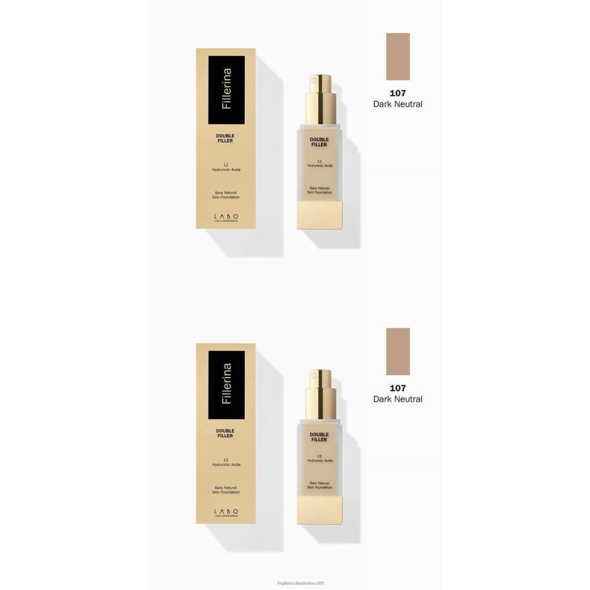 Cerca Offerte di labo double filler 12 hyaluronic acids bare natural skin fondotinta co e acquista online