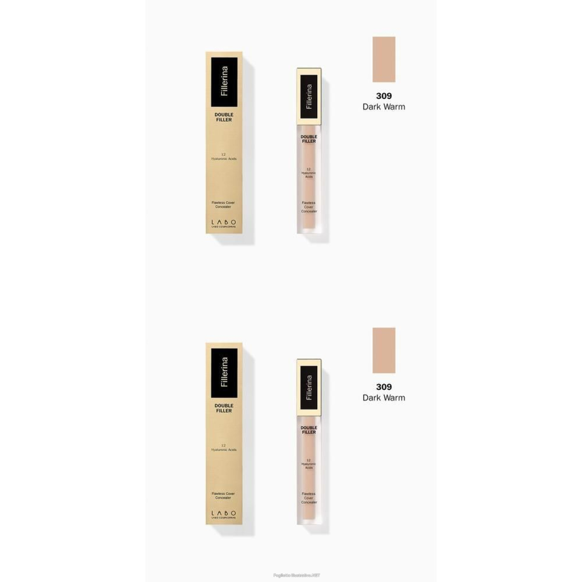 Cerca Offerte di labo double filler 12 hyaluronic acids flawless correttore viso colore e acquista online