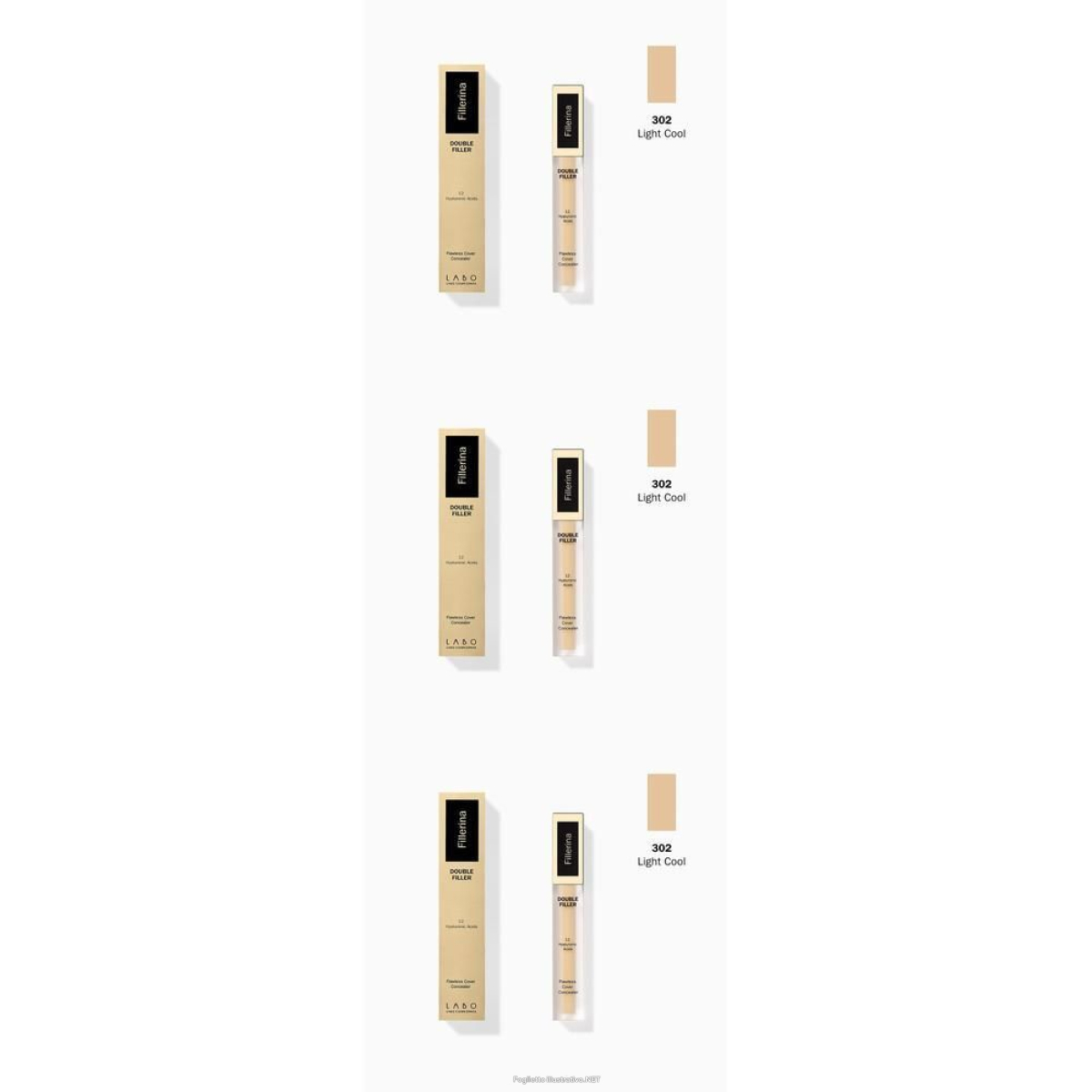 Cerca Offerte di labo double filler 12 hyaluronic acids flawless correttore viso colore e acquista online