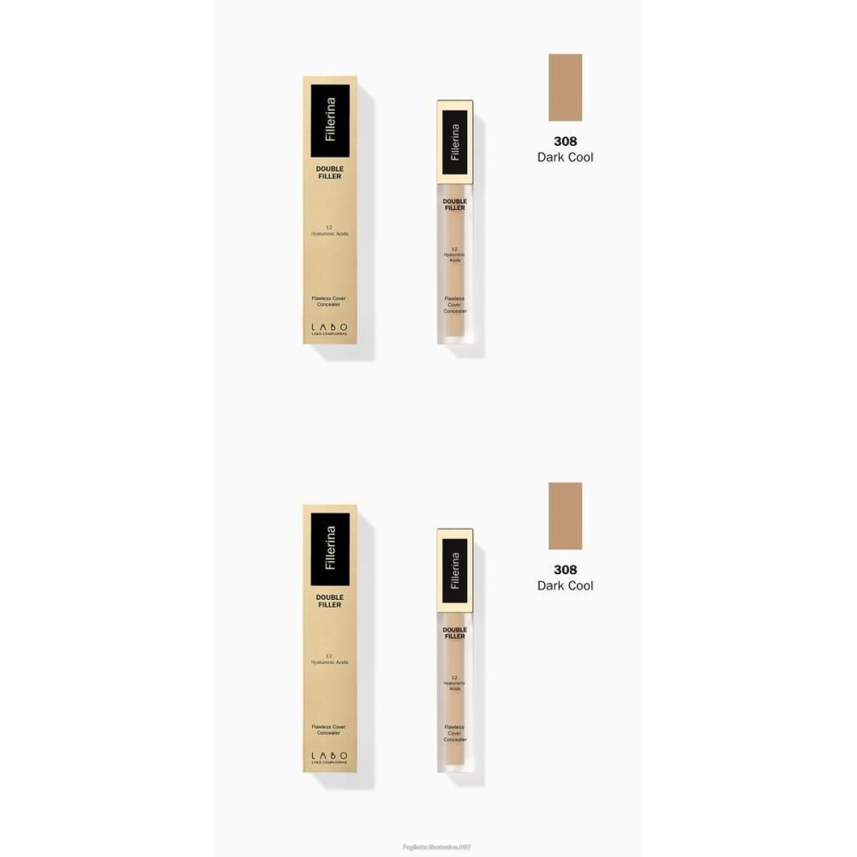 Cerca Offerte di labo double filler 12 hyaluronic acids flawless correttore viso colore e acquista online