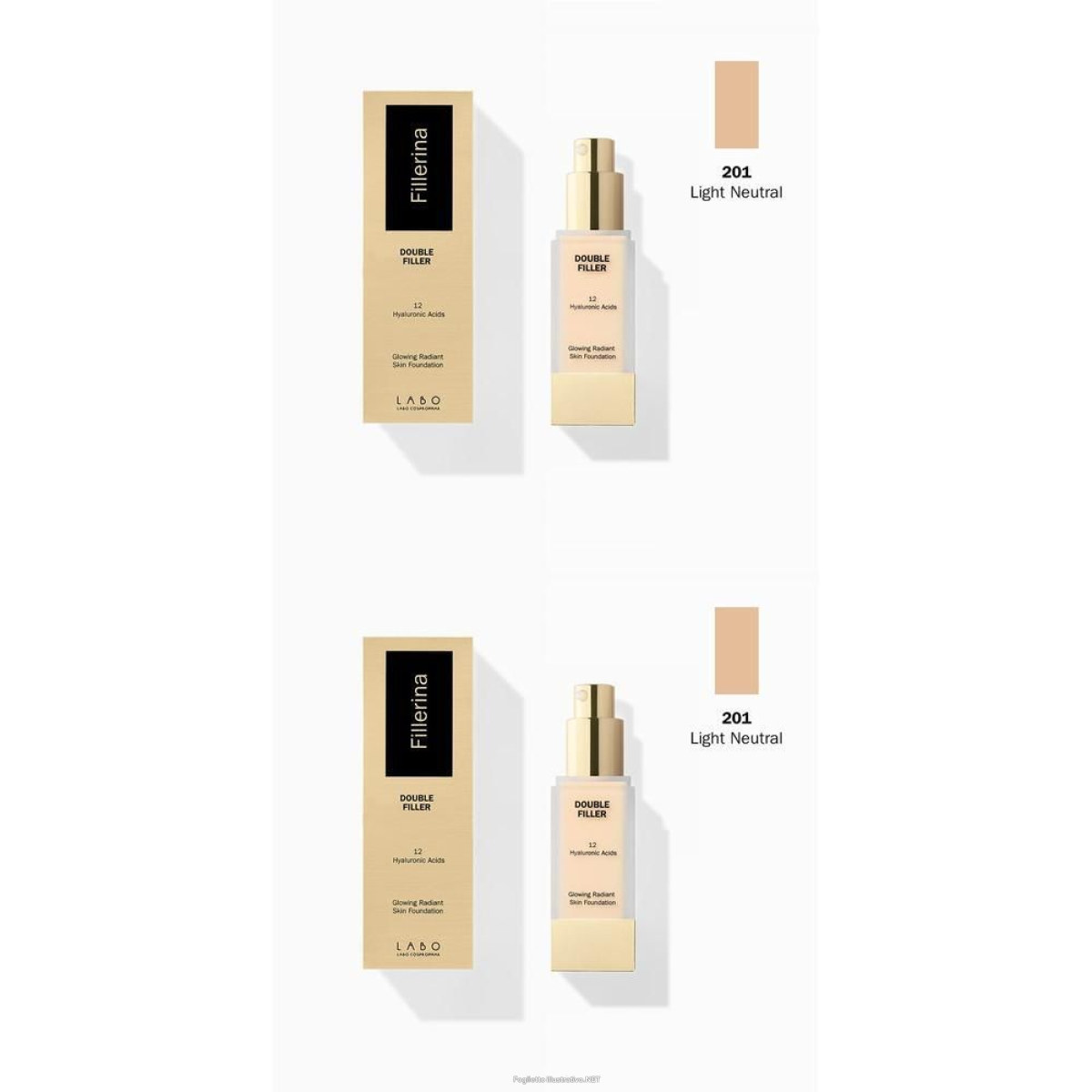 Cerca Offerte di labo double filler 12 hyaluronic acids glowing radiant skin fondotinta e acquista online