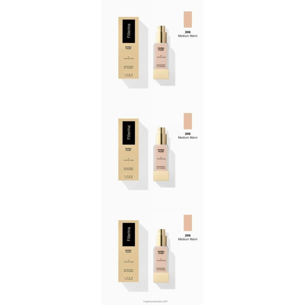 Cerca Offerte di labo double filler 12 hyaluronic acids glowing radiant skin fondotinta e acquista online