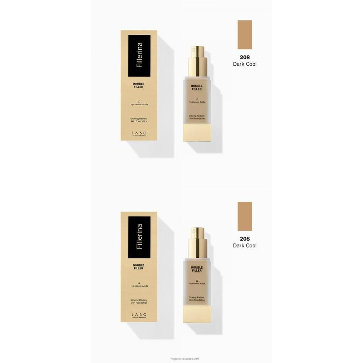 Cerca Offerte di labo double filler 12 hyaluronic acids glowing radiant skin fondotinta e acquista online