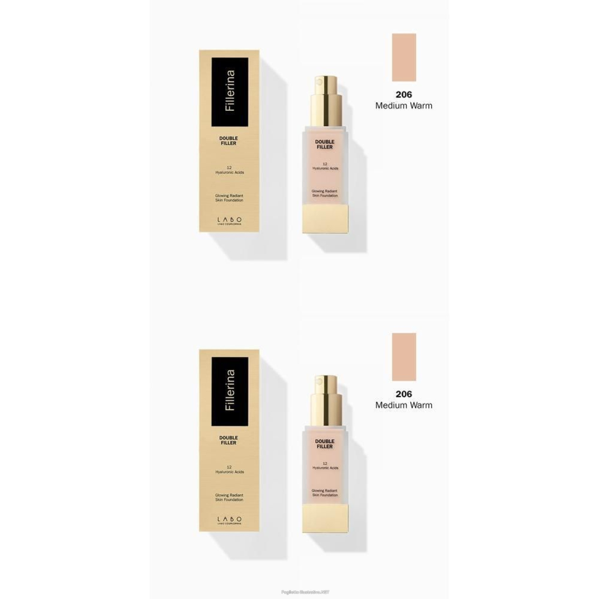 Cerca Offerte di labo double filler 12 hyaluronic acids glowing radiant skin fondotinta e acquista online