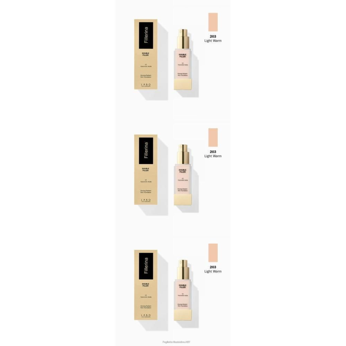 Cerca Offerte di labo double filler 12 hyaluronic acids glowing radiant skin fondotinta e acquista online