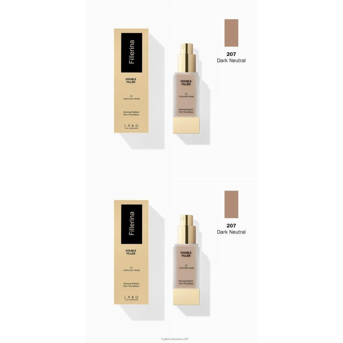 Cerca Offerte di labo double filler 12 hyaluronic acids glowing radiant skin fondotinta e acquista online