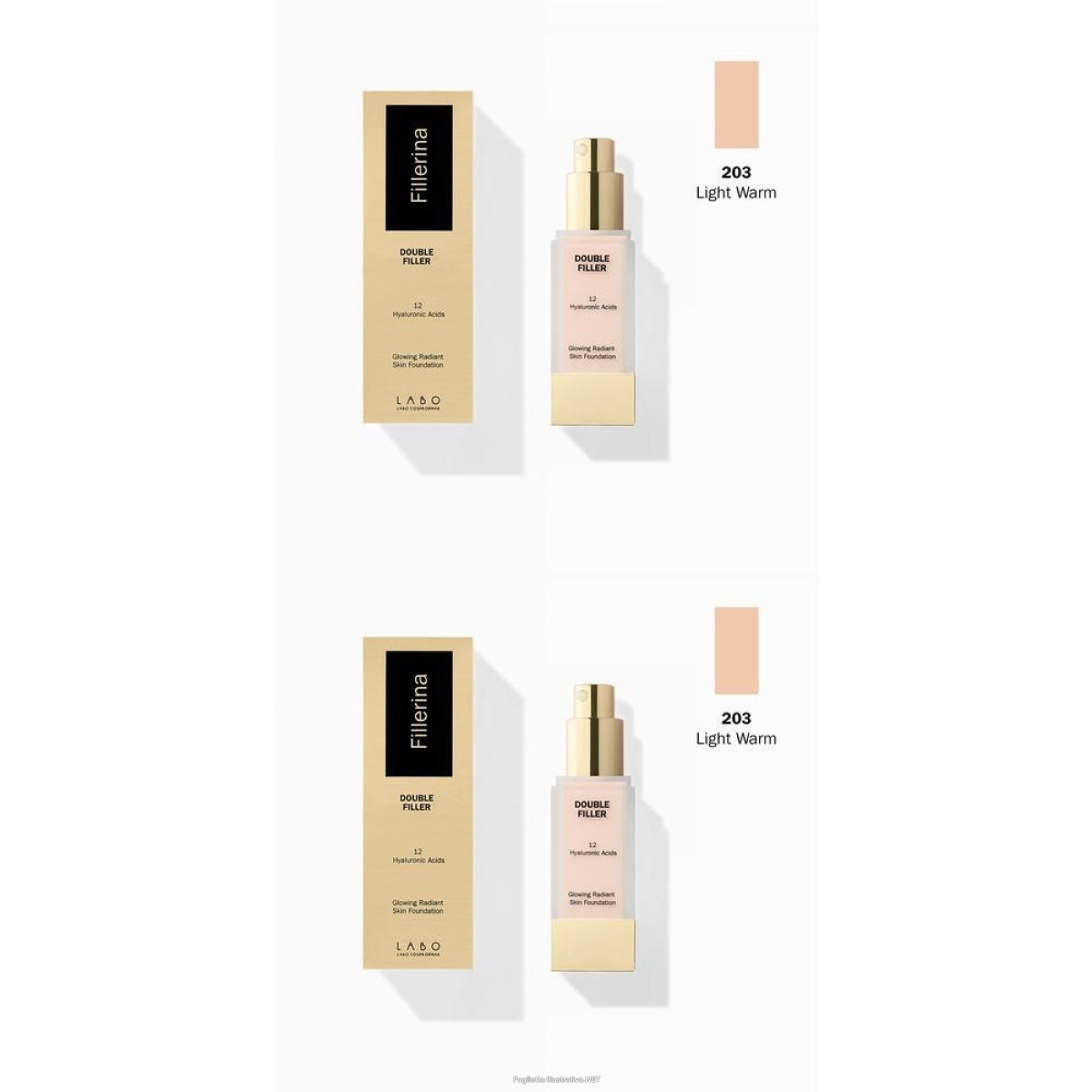 Cerca Offerte di labo double filler 12 hyaluronic acids glowing radiant skin fondotinta e acquista online