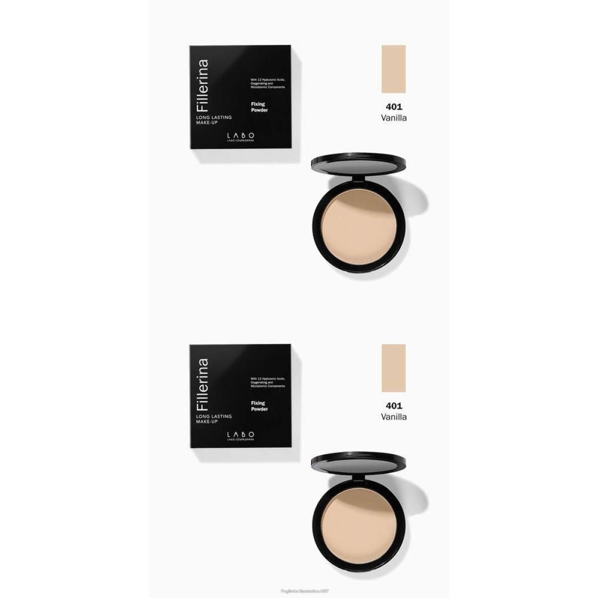 Cerca Offerte di labo fillerina long lasting make up fixing powder colore 401 2x8 g e acquista online