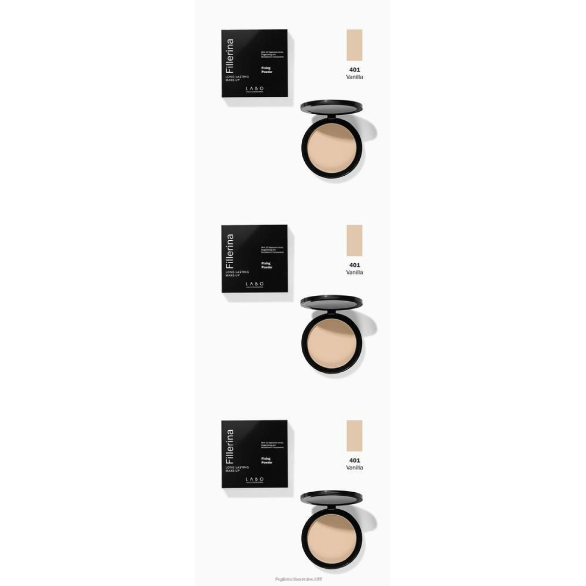 Cerca Offerte di labo fillerina long lasting make up fixing powder colore 401 3x8 g e acquista online