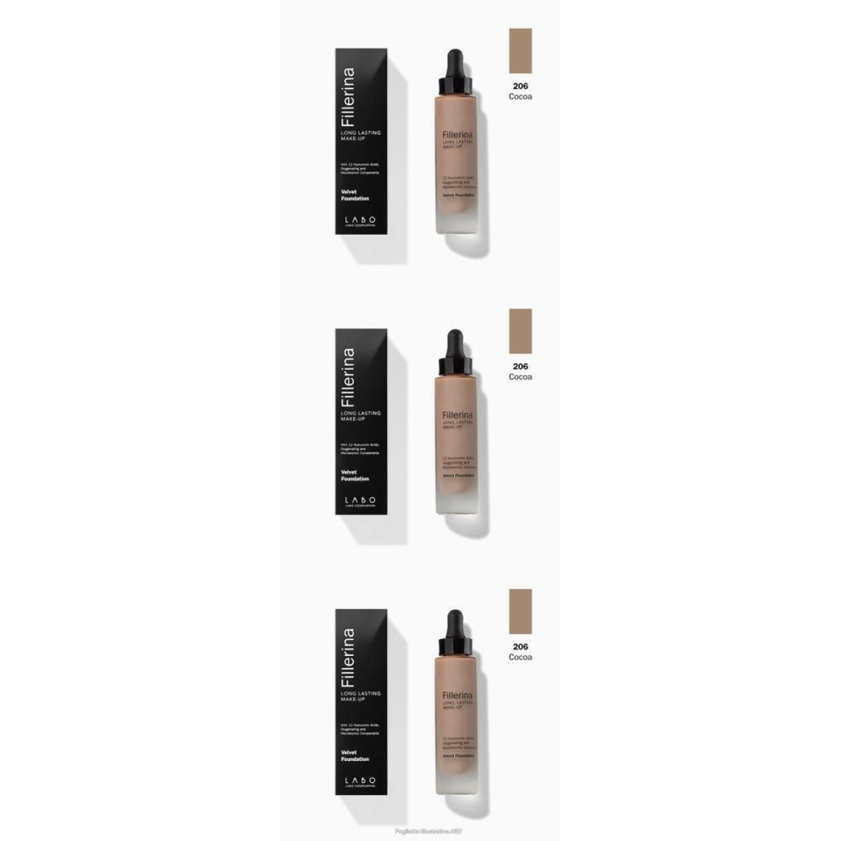 Cerca Offerte di labo fillerina long lasting make-up velvet foundation fondotinta color e acquista online